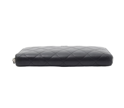 Pre-Owned Chanel Classic Lambskin Leather Long Wallet CHA.S.1020