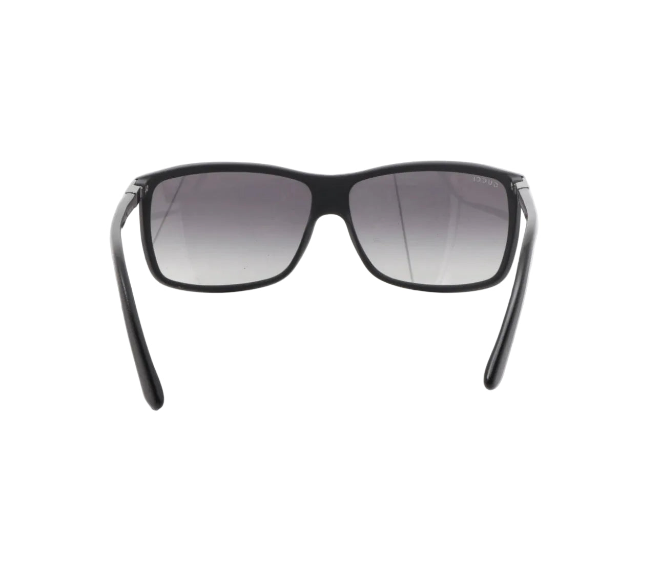 Pre-Owned Gucci Rectangle Sunglasses (Gray Lenses) GUC.A.1014