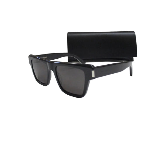 Pre-Owned Saint Laurent Square Sunglasses (Black) YSL.A.1000