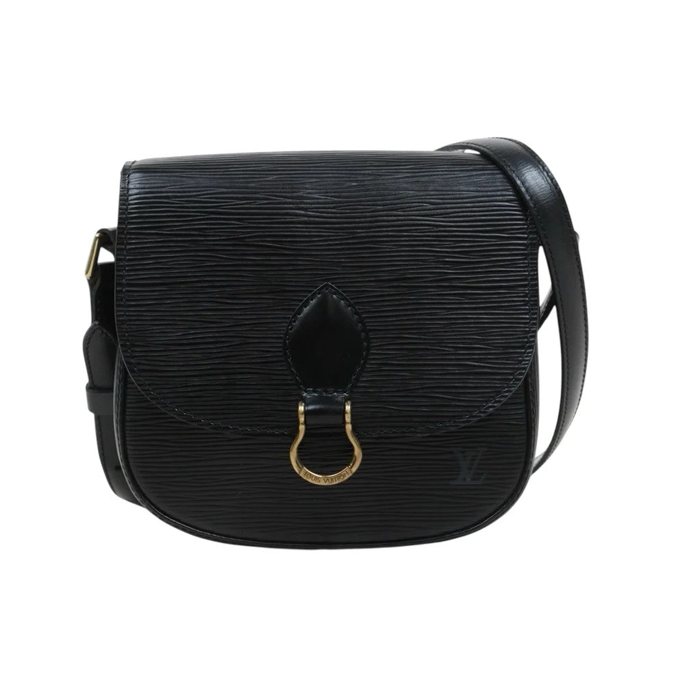 Pre-Owned Louis Vuitton Vintage Saint Cloud PM Epi Leather Crossbody (Black) LOU.B.1131