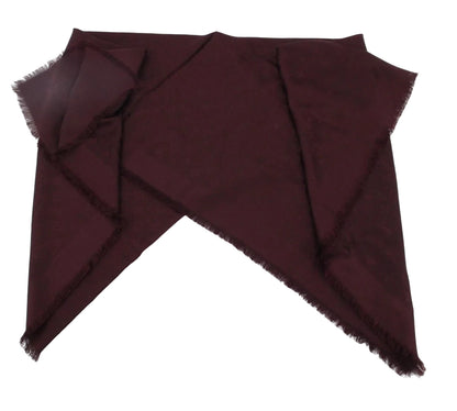 Pre-Owned Louis Vuitton Monogram Blanket Shawl (Burgundy) LOU.A.1015