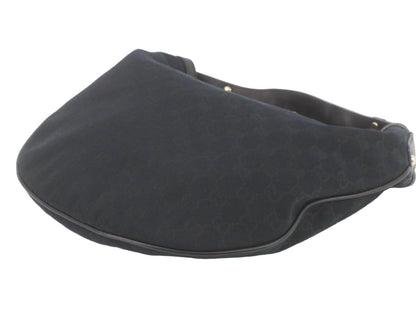 Pre-Owned Gucci Horsebit GG Canvas & Leather Shoulder Bag GUC.B.1033