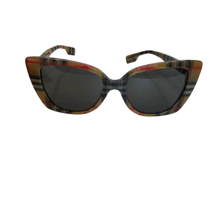 Pre-Owned Burberry Vintage Check Cateye Sunglasses BUR.A.1019