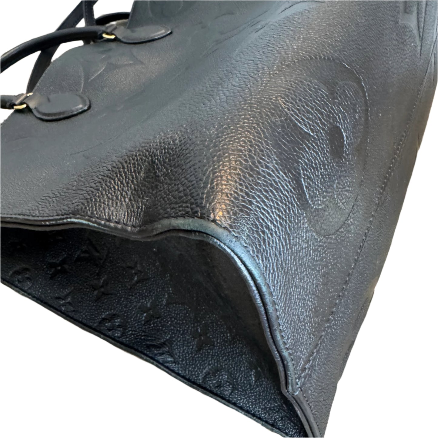 Pre-Owned Louis Vuitton OnTheGo GM Empreinte Leather Tote (Black)