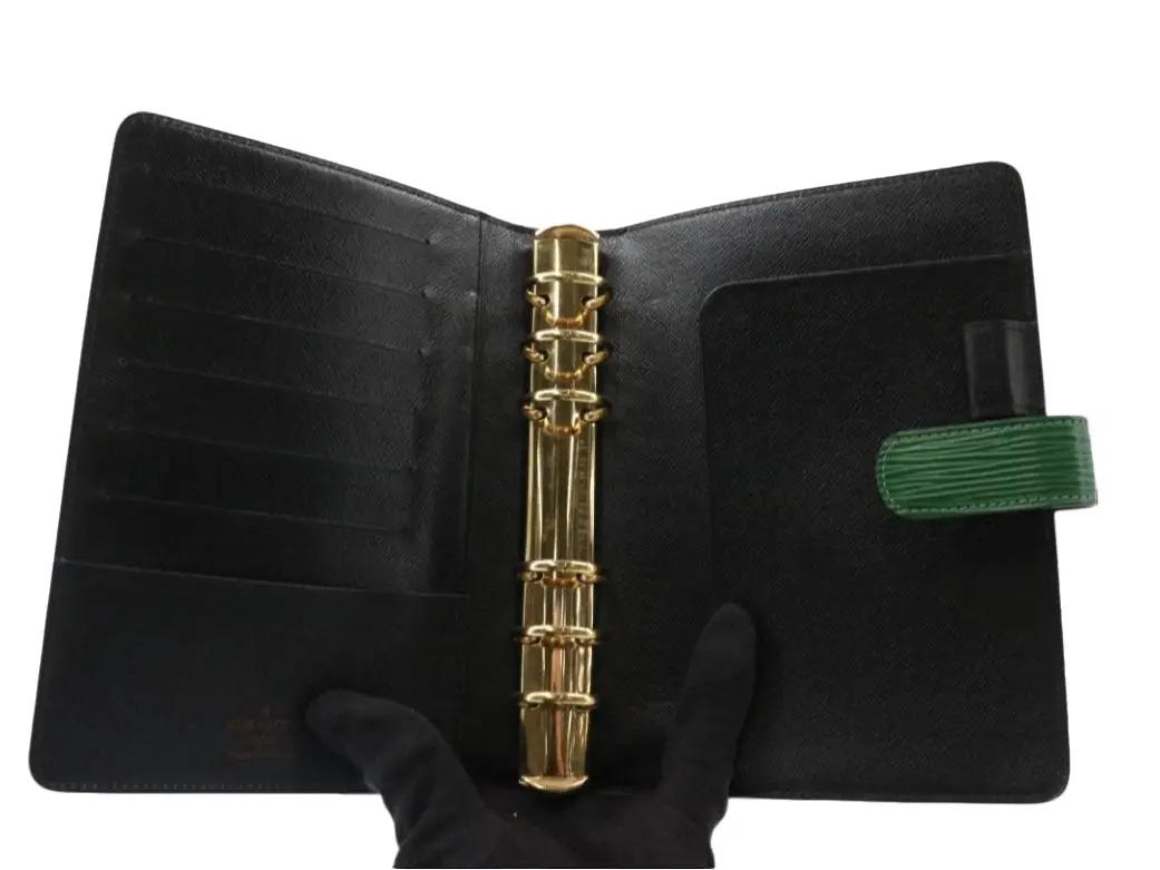 Pre-Owned Louis Vuitton Agenda Medium Epi Leather (Green) LOU.S.1274