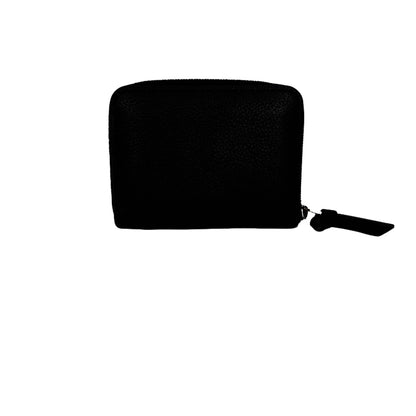 Pre-Owned Louis Vuitton LockMe Leather Wallet (black))- LOU.S.1254
