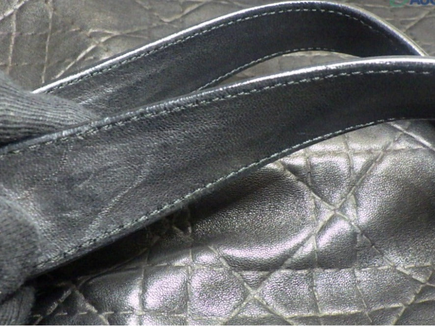 Pre-Owned Christian Dior Large Cannage Lady Dior Soft Lambskin Shopping Tote DIO.B.1012