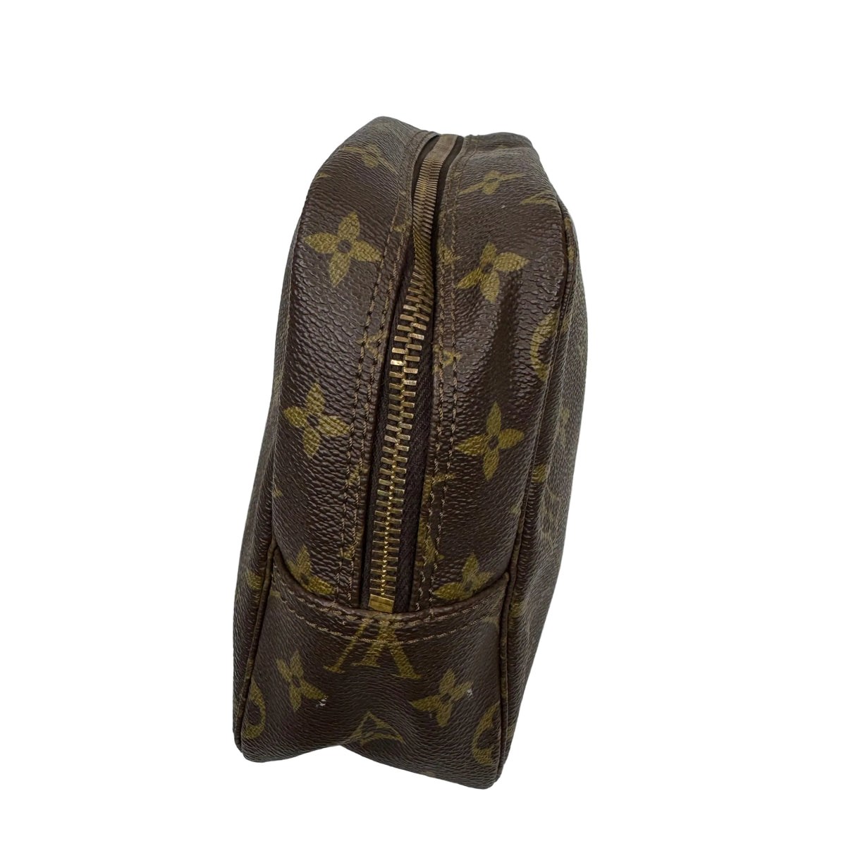 Pre-Owned Louis Vuitton Trousse 28 Monogram Vintage Makeup Pouch 1984 LOU.T.1045