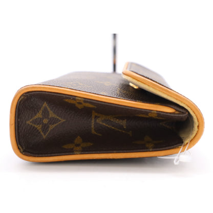 Pre-Owned Louis Vuitton Pochette Florentine PM Monogram Canvas Belt Bag LOU.B.1086 no belt