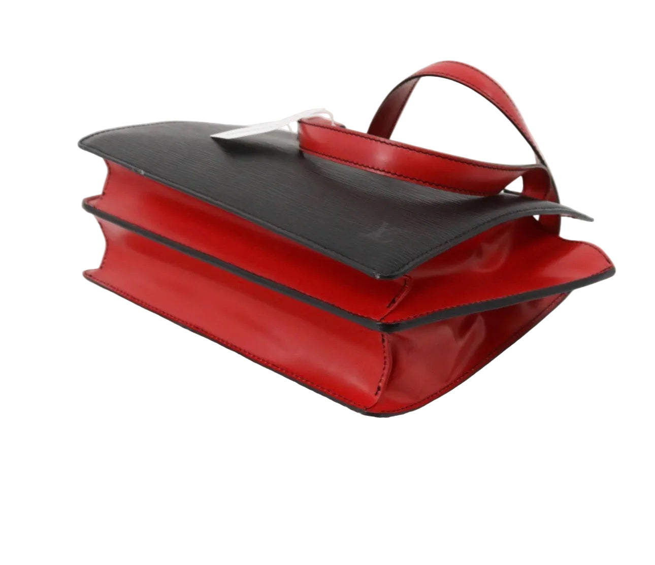Pre-Owned Louis Vuitton Varennes Epi Leather Shoulder Bag (Black & Red) LOU.B.1148