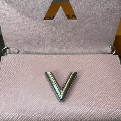 Pre-Owned Louis Vuitton Twist Pochette on a Chain Epi Leather (Rose Ballerine)