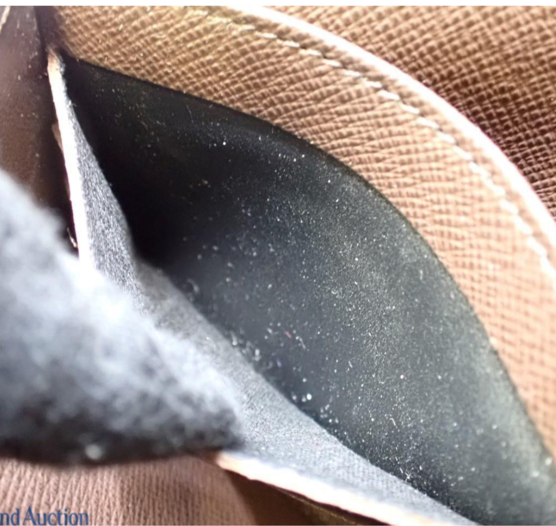 Pre-Owned Louis Vuitton Sarah Damier Ebene Long Wallet LOU.S.1151