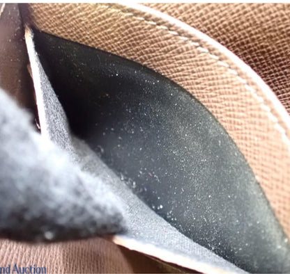 Pre-Owned Louis Vuitton Sarah Damier Ebene Long Wallet LOU.S.1151