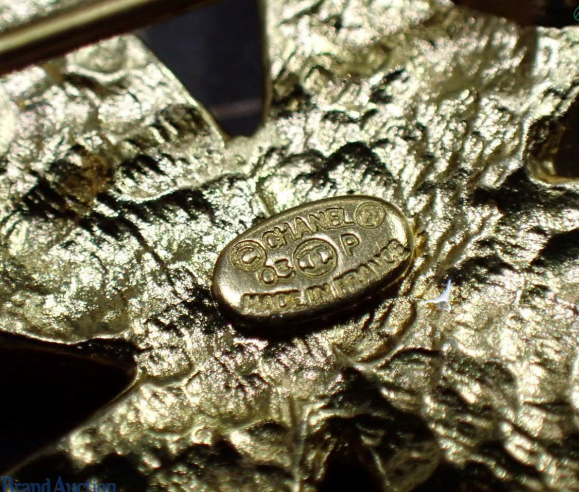 Pre-Owned Chanel 4 Leaf Clover Broach Vintage CHA.J.1027