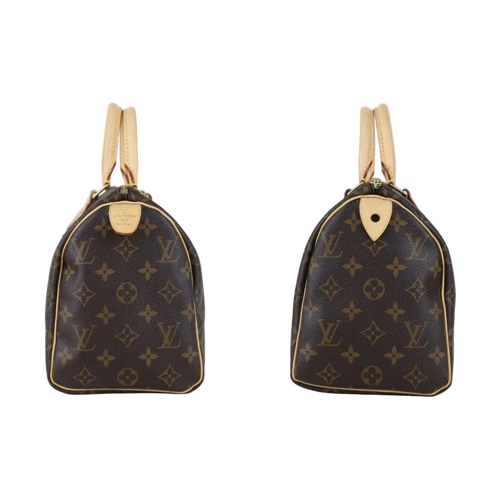 Pre-Owned Louis Vuitton Speedy 25 Monogram Coated Canvas Top Handle LOU.B.1178