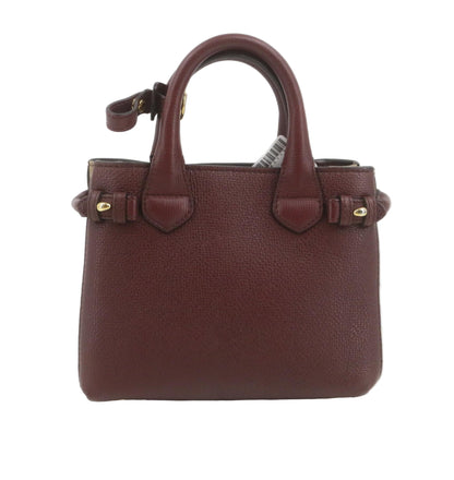 Pre-Owned Burberry Banner Mini Leather Shoulder Bag BUR.B.1019