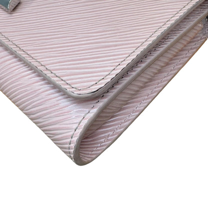 Pre-Owned Louis Vuitton Twist Pochette on a Chain Epi Leather (Rose Ballerine)