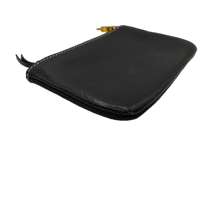 Pre-Owned Loewe Card and Coin Leather Pouch (Navy) LOE.S.1000