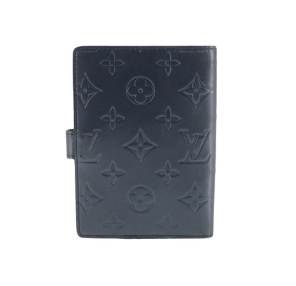Preowned Louis Vuitton Small Day Agenda Matte Monogram Leather (Blue)-LOU.S.1091