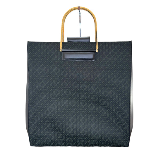 Pre-Owned Loewe Vertical with Brass Top Handles