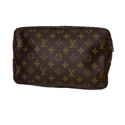 Pre-Owned Louis Vuitton Trousse 28 Monogram Vintage Makeup Pouch 1984 LOU.T.1045