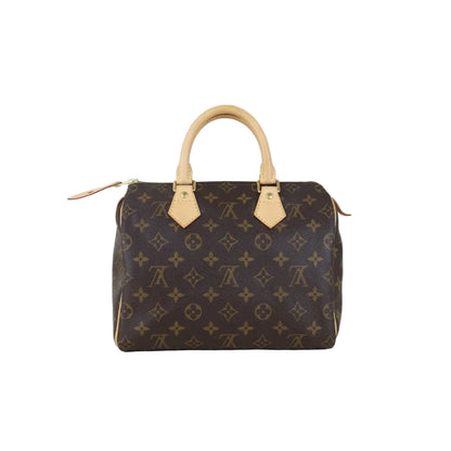 Pre-Owned Louis Vuitton Speedy 25 Monogram Coated Canvas Top Handle LOU.B.1178