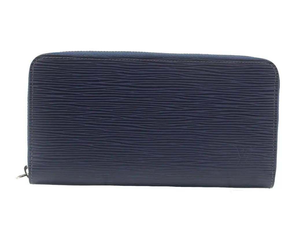 Pre-Owned Louis Vuitton Zippy Long Epi Leather Wallet (Blue) LOU.S.1268