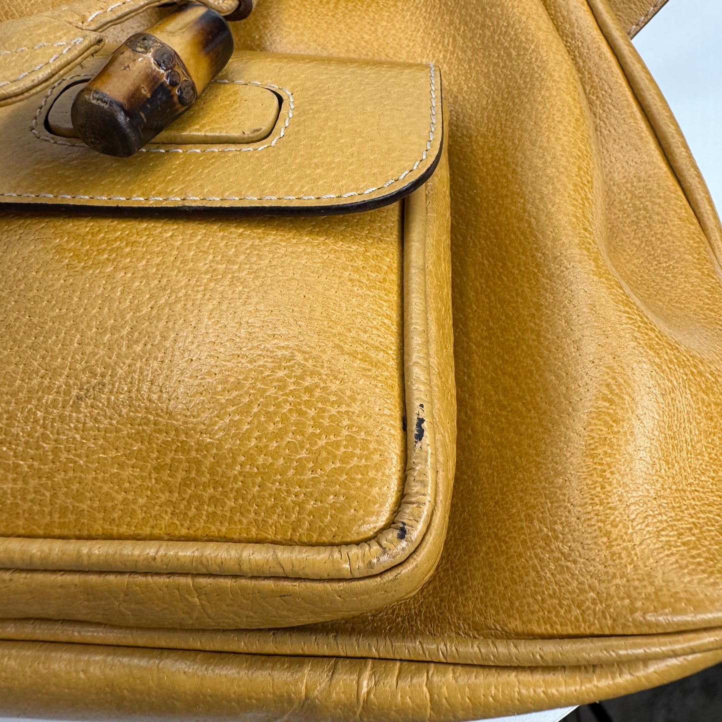 Pre-Owned Gucci Vintage Bamboo Backpack GUC.B.1048