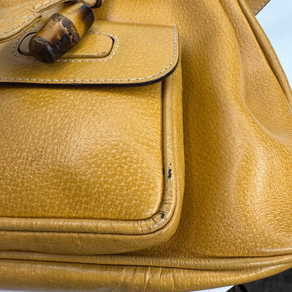 Pre-Owned Gucci Vintage Bamboo Backpack GUC.B.1048