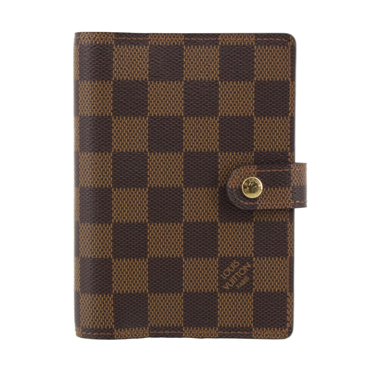 Pre-Owned Louis Vuitton Agenda Small Damier Ebene Coated Canvas LOU.S.1123