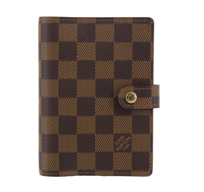 Pre-Owned Louis Vuitton Agenda Small Damier Ebene Coated Canvas LOU.S.1123