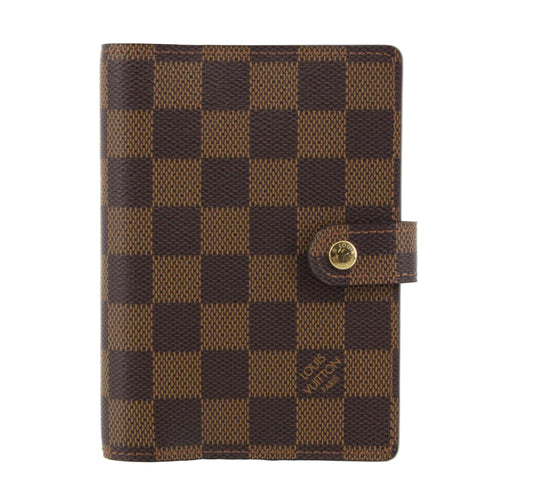 Pre-Owned Louis Vuitton Agenda Small Damier Ebene Coated Canvas LOU.S.1123