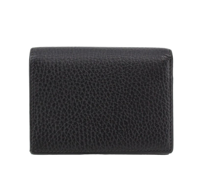 Pre-Owned Gucci Marmont Leather Bifold Card Case (Black) GUC.S.1018