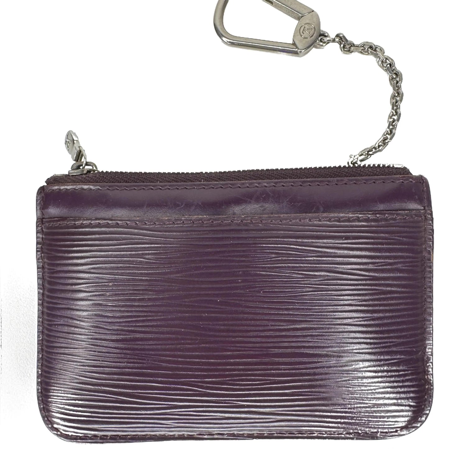 Pre-Owned Louis Vuitton Pochette Cle Small Epi Leather (Purple) LOU.S.1292