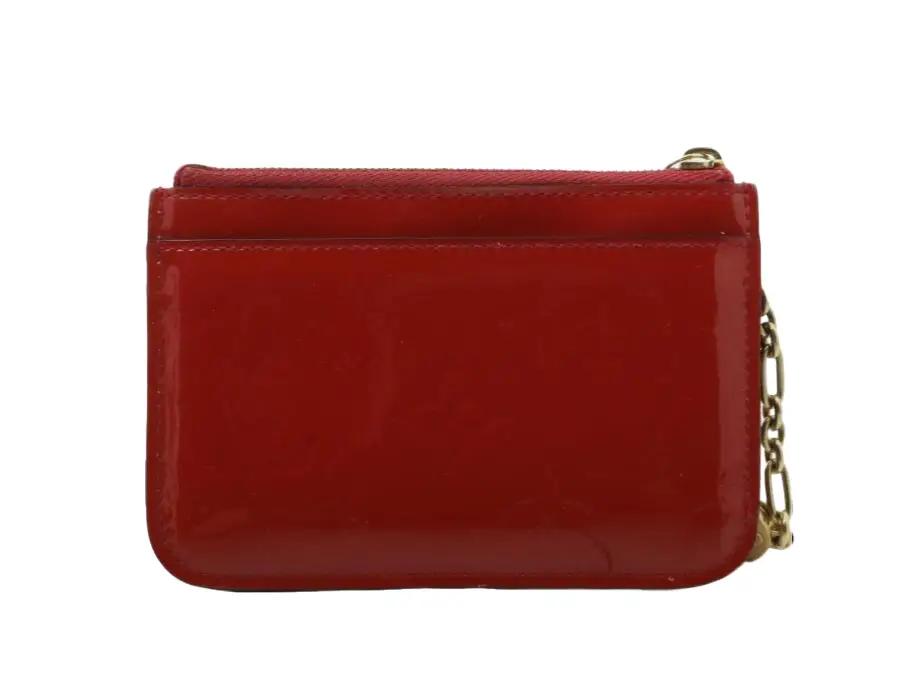 Pre-Owned Louis Vuitton Pochette Cle Small Vernis Leather (Dark Pink) LOU.S.1279