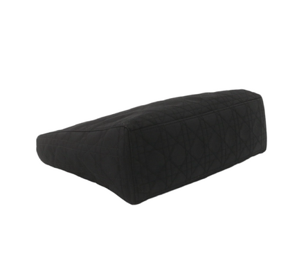 Pre-Owned Dior Lady Dior Large Nylon Top Handle Bag