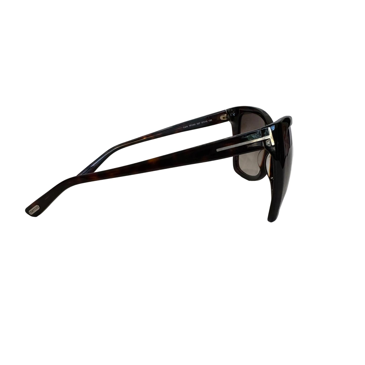 Pre-Owned Tom Ford Carli Cat Eye Sunglasses (Brown) TOM.A.1000