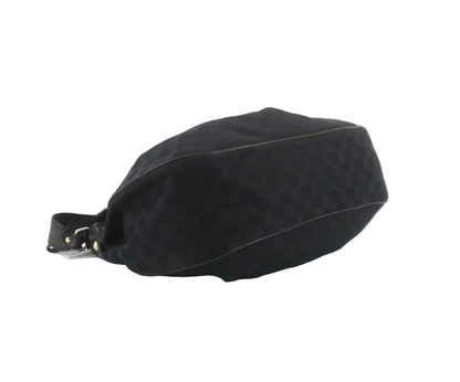 Pre-Owned Gucci Sukey Canvas Hobo(Black) GUC.B.1074