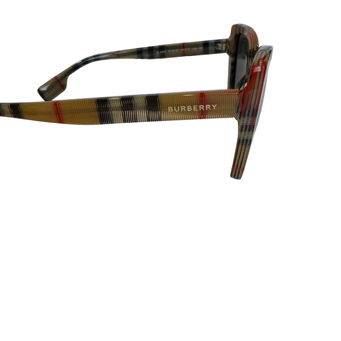Pre-Owned Burberry Vintage Check Cateye Sunglasses BUR.A.1019