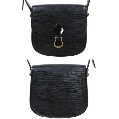 Pre-Owned Louis Vuitton Vintage Saint Cloud PM Epi Leather Crossbody (Black) LOU.B.1131