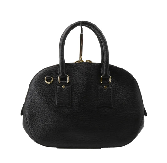 Pre-Owned Burberry Orchard Heritage Grained Leather Shoulder Bag BUR.B.1037