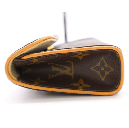 Pre-Owned Louis Vuitton Pochette Florentine PM Monogram Canvas Belt Bag LOU.B.1086 no belt