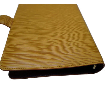 Pre-Owned Louis Vuitton Medium Agenda Epi Leather (Yellow) LOU.S.1267