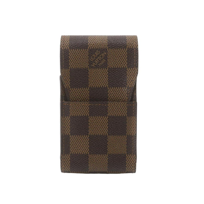 Preowned Louis Vuitton Vintage Mini Pouch Damier Ebene Canvas-LOU.S.1099