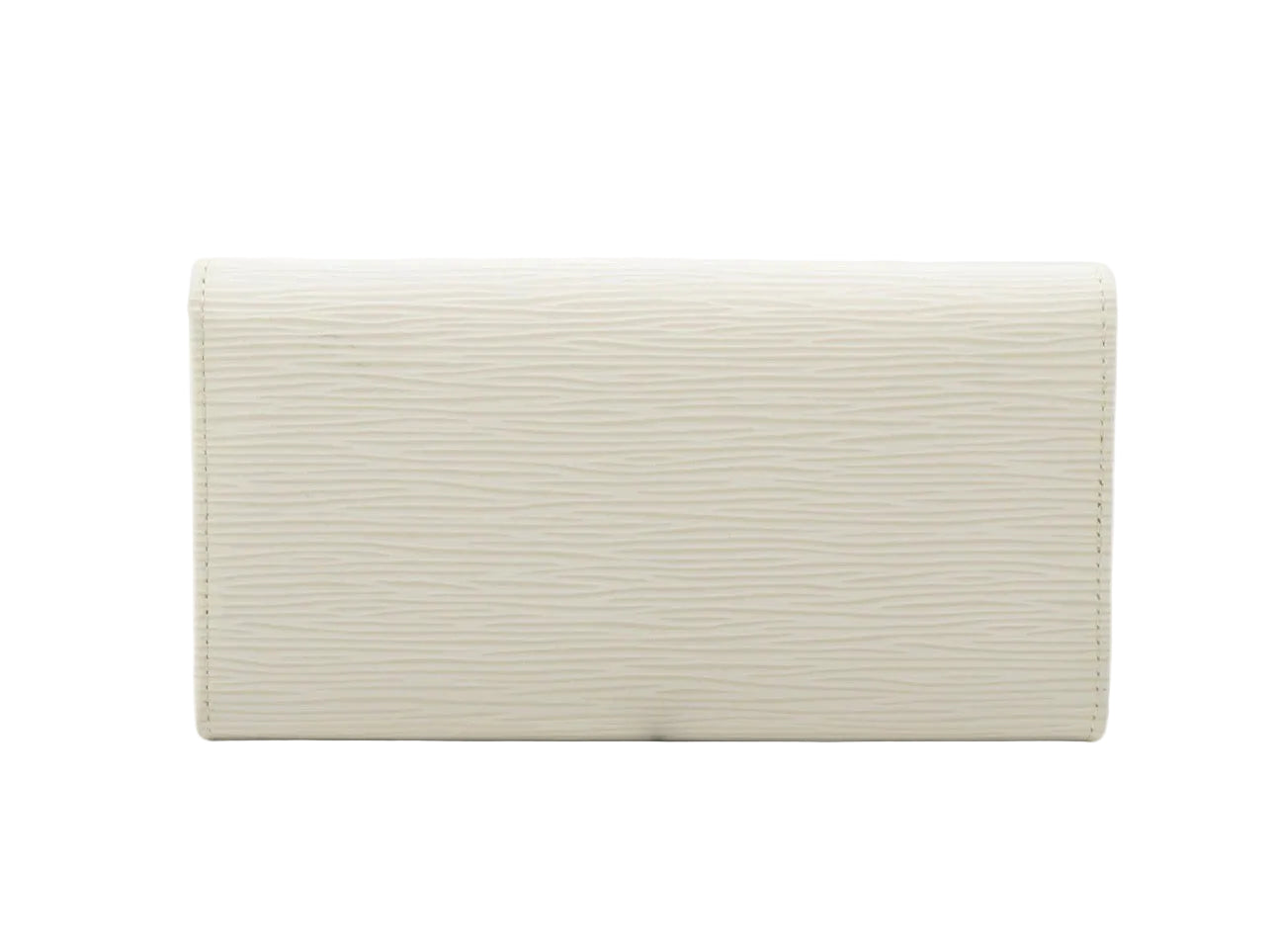 Pre-Owned Louis Vuitton Portefeuille Sarah (Old Model) Epi Leather LOU.S.1283 (Cream)