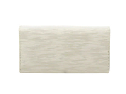 Pre-Owned Louis Vuitton Portefeuille Sarah (Old Model) Epi Leather LOU.S.1283 (Cream)