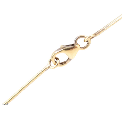 Pre-Owned Hermes Cage d'H Necklace Gold & Pink