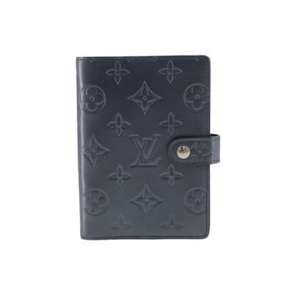 Preowned Louis Vuitton Small Day Agenda Matte Monogram Leather (Blue)-LOU.S.1091