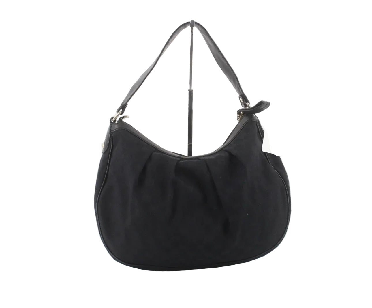 Pre-Owned Gucci Sukey Canvas Hobo(Black) GUC.B.1074
