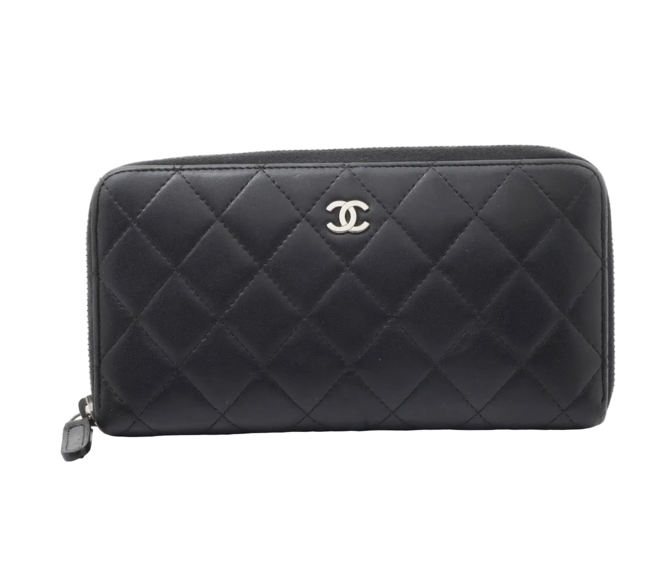 Pre-Owned Chanel Classic Lambskin Leather Long Wallet CHA.S.1020